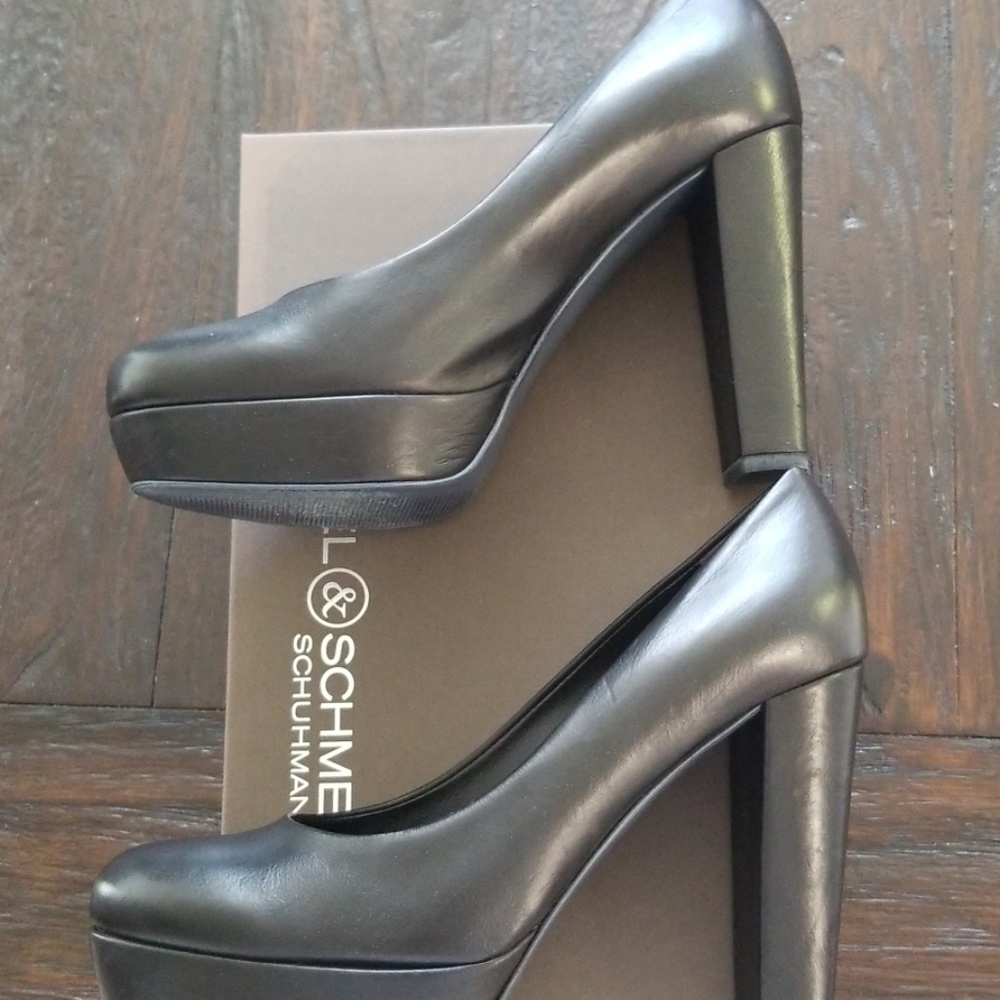 Kennel & Schmenger Black Platform Pumps